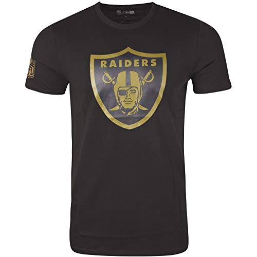 New Era Shirt - NFL Oakland Raiders schwarz/Wood camo - XL