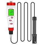 GIDIGI Dissolved Oxygen Meter, Digital DO Tester with ATC and Salt Compensation, Pond Dissolved Oxygen Tester with 9.84ft DO Probe Cable, Dissolved Oxygen Test Kit for Aquarium, Ponds, Fish Tank
