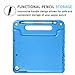 HDE Case for iPad 9th Generation 10.2 inch for Kids with Built-in Screen Protector Shockproof Cover with Handle Stand fits 2021 9th Gen, 2020 8th, 2019 7th Models Blue