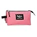 Pepe Jeans Aris Estuche Triple Rosa 22x12x5 cms Poliéster