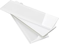 Vista 9 de Azulejos de Vidrio Tipo Metro, 3 x 6 Pulgadas, Azulejos de Vidrio Gris para Salpicadero, Pared de Ducha de Baño, Paquete de 32 Piezas