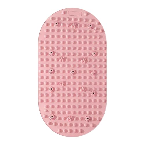 Tapis de massage des pieds antidérapant en silicone souple pour relaxation du sol
