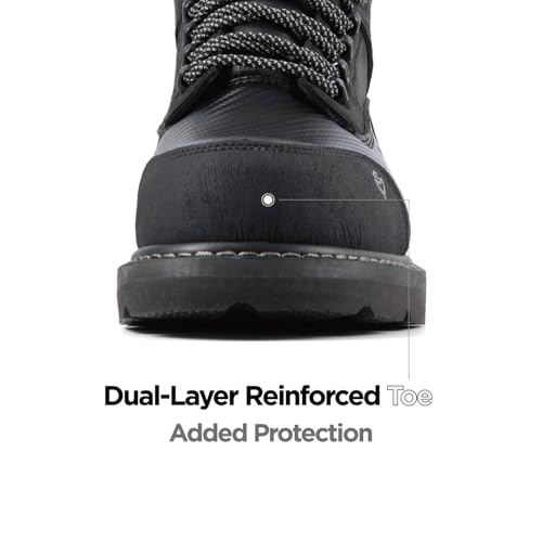 Image of SUREWAY 6in Waterproof Work Boots for Men, Leather, Soft /Composite Toe