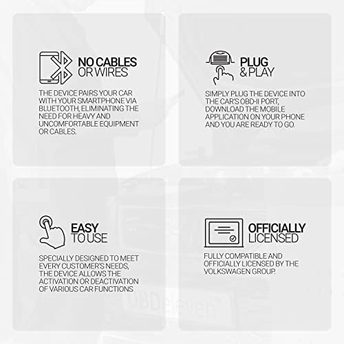 OBDeleven Professional diagnostic scan tool, OBD2 code reader, Gadget Supports only Android devices