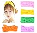 Women Headbands, Uxinhu Turban Headbands with Bows Stretch Hair Bands Twist Knot Headwraps Hair Accessories for Fashion or Sports