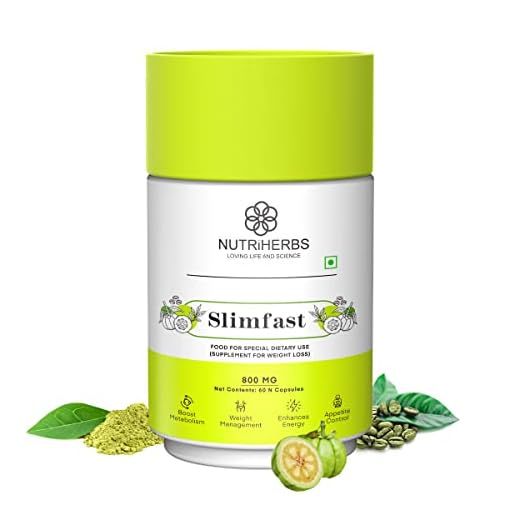 Nutriherbs Slimfast Garcinia Cambogia, Green Coffee , Green Tea Combo - 60 Capsules Weight Loss (Pack Of 1)