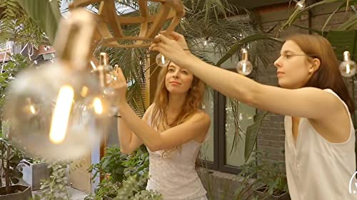 Lanova 2 Pack 48Ft (24X2) String Lights Indoor, Dimmable String Lights Bedroom With 40 Bulbs For Party, Home Decorations, Wedding, Holiday, Party, Home Hanging String Lights #TOP6