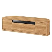 Amazon｜【49-55V 大型テレビ用 】白井産業 テレビ台 ローボード