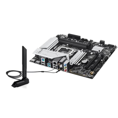 PRIME B760M-A WIFI II Intel B760 LGA 1700 micro ATX ( PRIME B760M-A WIFI II - Motherboard - micro ATX - LGA1700 Socket - B760 Chipset - USB 3.2 Gen 1, USB-C 3.2 Gen 1, USB 3.2 Gen 2 - 2.5 Gi - Scheda madre - Immagine 4