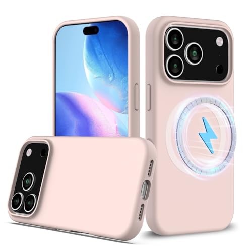 Coque iPhone 14 antichoc rose silicone rigide pour éviter les rayures