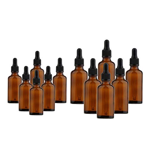 Bouteilles Compte-gouttes Liquides Voyage Camping Flacons Plastique 12pcs