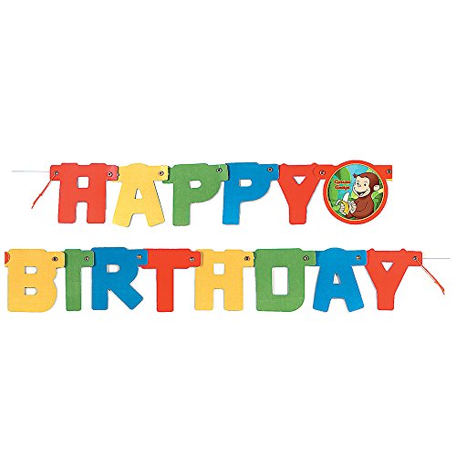 おさるのジョージ ジョイントバナー 誕生日 Curious George Jointed Banner Birthday Partialupdate の感想 ブクログ