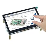 Freenove 4.3 Inch Touchscreen Monitor for Raspberry Pi 5 4 B 3 B+ A+, 800x480 Pixel IPS Display, 5-Point Touch Capacitive Screen, Driver-Free MIPI DSI Port