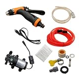 12V Universal Portable Car Washer Gun High Pressure Car Cleaner Electric Water Pump Kit
