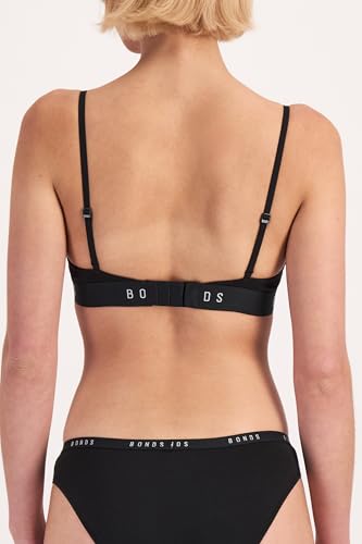 Bonds Women's Bralette Bra, Luxe Originals Bralette, Cotton/Modal-blend Stretchy, Adjustable Triangle Bra2