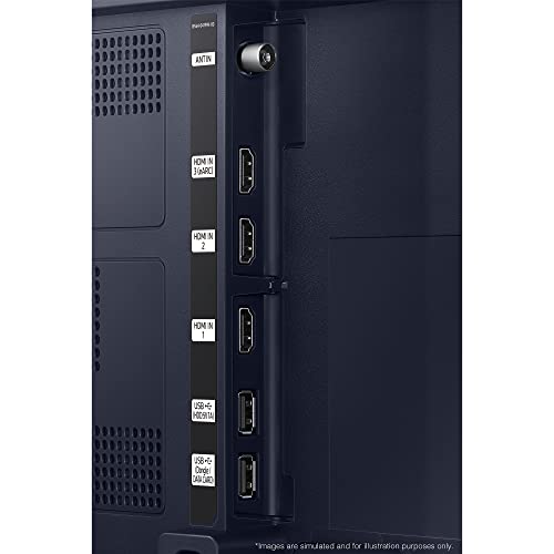 Image of Samsung 108 cm (43 Inches) The Sero Series 4K Ultra HD QLED Smart TV QA43LS05TAKXXL (Navy Blue)