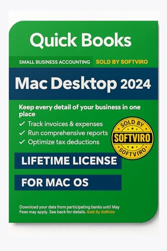 Quick-Books Mac Desktop 2024 Lifetime | 3 User