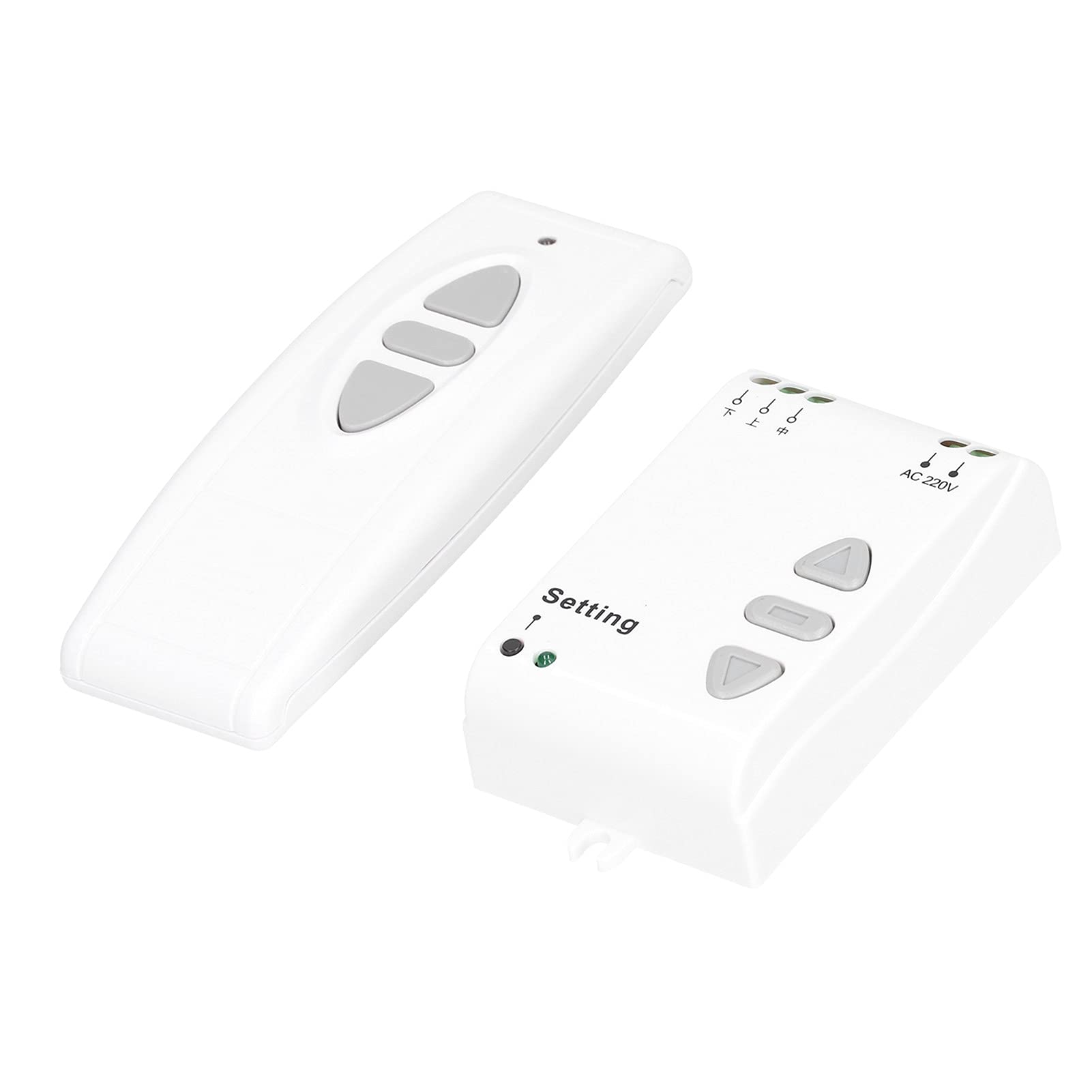 Télécommande sans fil pour écrans de projecteur, contrôle de moteur sans fil 220 V, utilisé pour rideau de moteur AC ou écrans électriques, avec télécommande sans fil