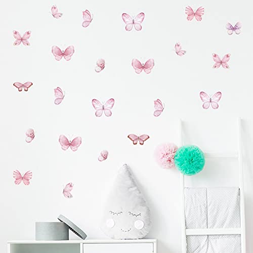 6 hojas con 34 adhesivos de pared para habitación infantil miniatura 5