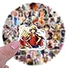 Mixed Japanese Anime Stickers for Water Bottle,200Pcs Kids Manga Sticker Mixed Pack,Cartoon Characters Stickers Movie Decorative Sticker for Kids Teens Adults,Waterproof Decals for Laptop,Phone Case - Image 5