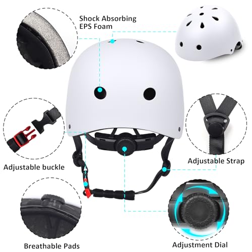 image for Bavilk Kids Toddler Bike Helmet,2 Sizes Adjustable Youth Boys Girls He