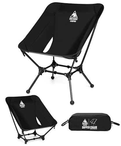 OneTigris Dipper Ultraleicht Campingstuhl faltbar, kleines Packmaß 890 g,...