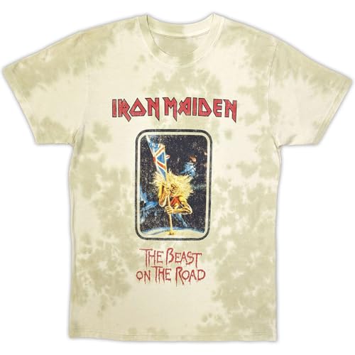 Iron Maiden Beast on The Road maillot en coton stretch imprimé mythique