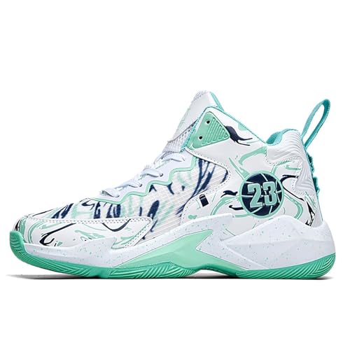 Image of Men's Basketball Shoes Fashion Printed Sneakers