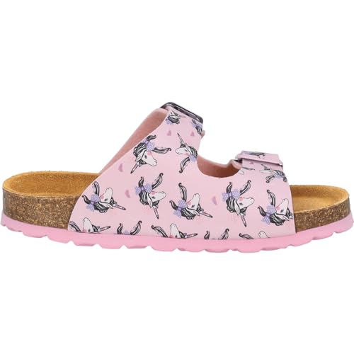 Korfu G Print Kids Flip Flops - Girls Sandals with Adjustable Straps - Comfortable Shoes with Fine Suede Sole - Sneakers with Natural Cork Footbed3
