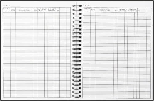 Livre de suivi des dépenses indispensable pour budget de la maison et comptabilité lot de 8 - 4