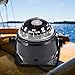Kodrily Car Compass Marine Dash Mount, LED Boat Compasses with Adjustable Mounting Bracket, Outdoor Marine Compass for Boats Cars 3.4 x 2.9 x 2.4IN
