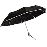 totes 70mph Windproof Titan Auto Open Close Umbrella