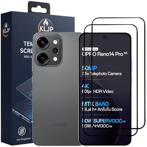 Image of Military-Grade Gorilla Tempered Glass For Oppo Reno 13 / Oppo Reno 14 With Installation Kit | Edge to Edge Coverage | Black (Pack Of 2)