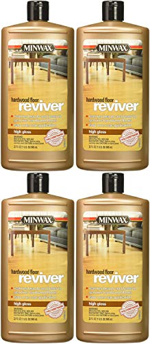 Minwax 609504444 Hardwood Floor Reviver, 32 Ounce, High Gloss - 4 Pack