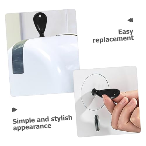 JECOMPRIS 4 Stück Tissue-Box Austausch des Spenderschlüssels Austausch des Papierhandtuchschlüssels Papierhandtuchspender Handtuchspender Schlüssel handelsüblicher Toilettenspenderschlüssel