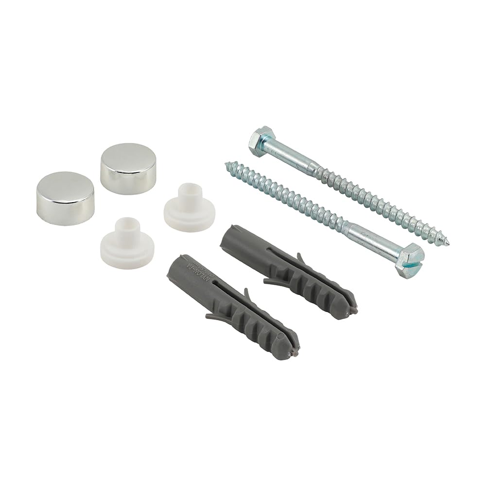 Timco PBKCH Pan Fixings Chrome 8 x 40mm