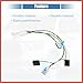 ACROPIX Overhead Console Map Light Wiring with Switches for Dodge for Ram 1500 2500 3500 1999-2002 05013609AA 5013609AA Car Parts