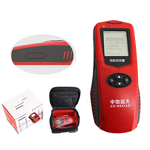 Rebar Detector Steel Bar Scanner Rebar Locator LCD Display Location Range 1 to 120mm