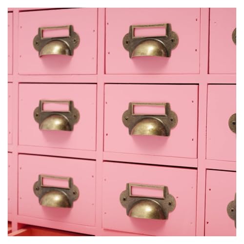 Armoire d'apothicaire en bois rose avec des finitions soignées - 8