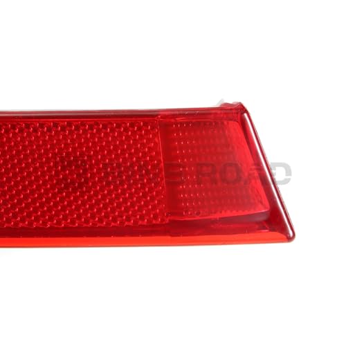Image of Rear Left Bumper Reflector Light LED Driver Side Red Trim Compatible with BMW X5 E70 2009-2013 (Replaces 63147240997 63217158949)