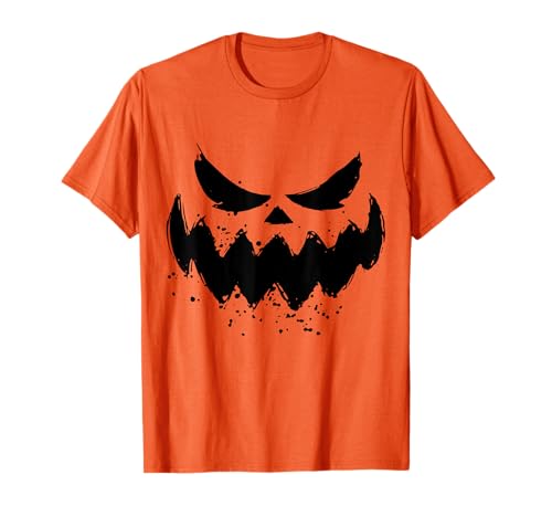 Calabaza Jack O Linterna Cara Jackolantern Camiseta