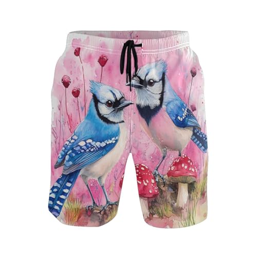 Short de plage extensible Geai Bleu pour vos sessions de surf et farniente au soleil