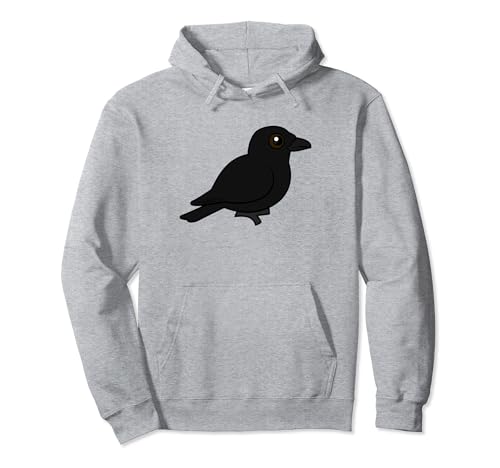Cute Cartoon American Crow Birdorable Bird Pullover Hoodie