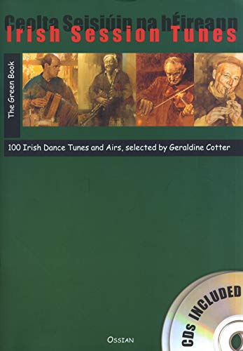 Irish Session Tunes - The Green Book (Book/2CDs) - All Instruments, Tin Whistle, Flute, Bagpipes