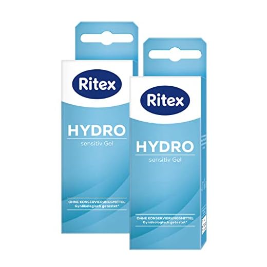 Ritex Hydro Gel, Sensitiv Gleitgel Wasserbasiert, 100 Ml, Made In Germany