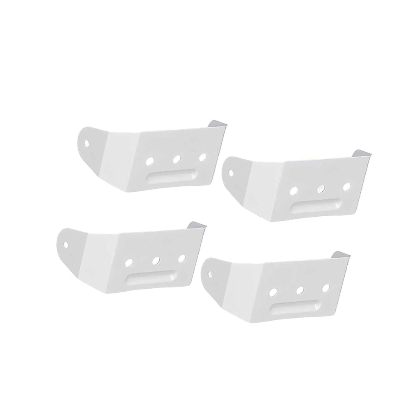 Gutter Downspout Straps Replacement Aluminum Rain Gutter Straps Wall Mount Brackets for 2x3Inch Gutters Pipes Enduring Aluminum Rain