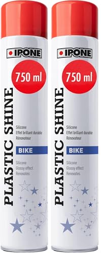 Rénovateur Plastiques Ipone Plastic Shine pour Sublimer votre Moto avant une Sortie le Weekend
