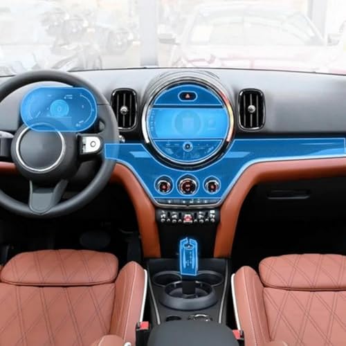 Película protectora PPF antiarañazos autoextensible para salpicadero Mini Countryman 2
