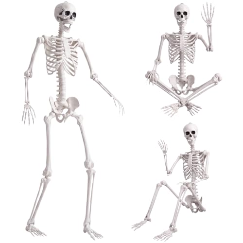Descholle 7.9 FT Giant Oversized Human Plastic Skeleton Outdoor Decoration