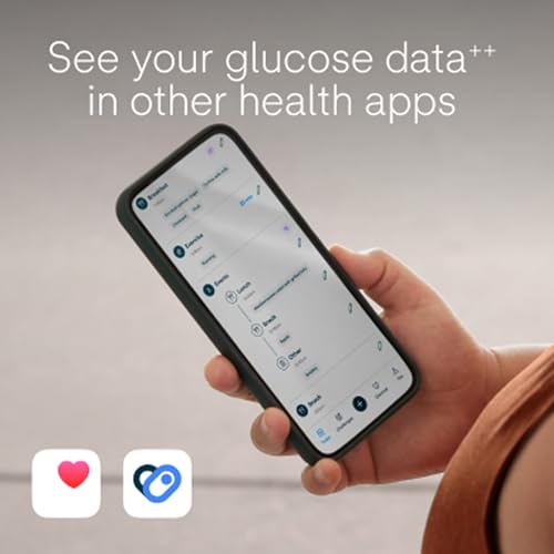 image for Lingo Continuous Glucose Monitor (CGM) & App. Made by Abbott. Know the